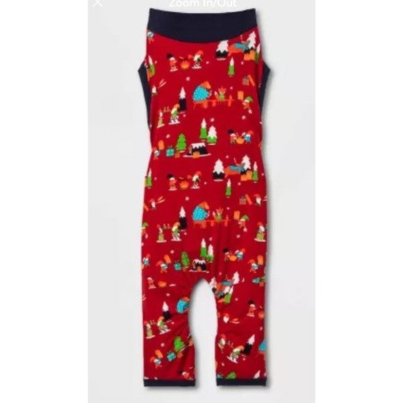 s small Wondershop Dog puppy Holiday Gnomes gnome pajamas sleepwear - Picture 6 of 7